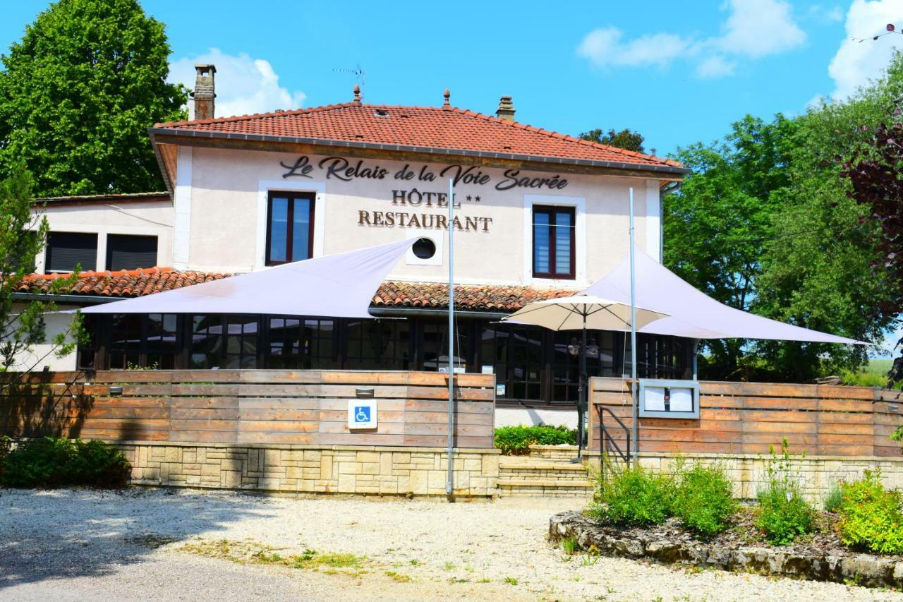 Logis Le Relais De La Voie Sacree Hotel Issoncourt Bagian luar foto